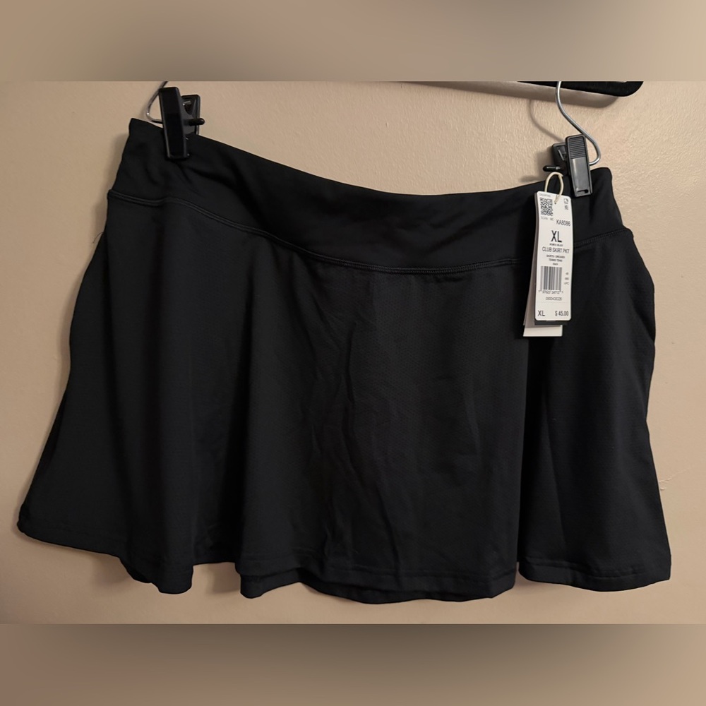 adidas Black Athletic Mini Skirt